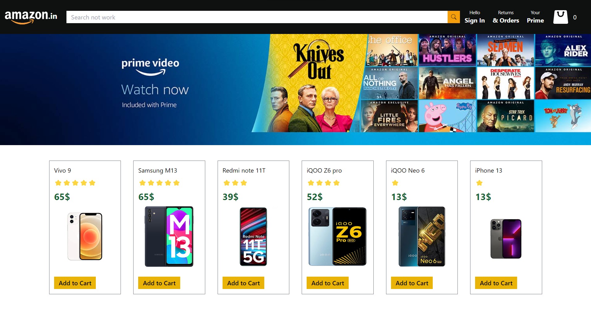 Amazon Clone