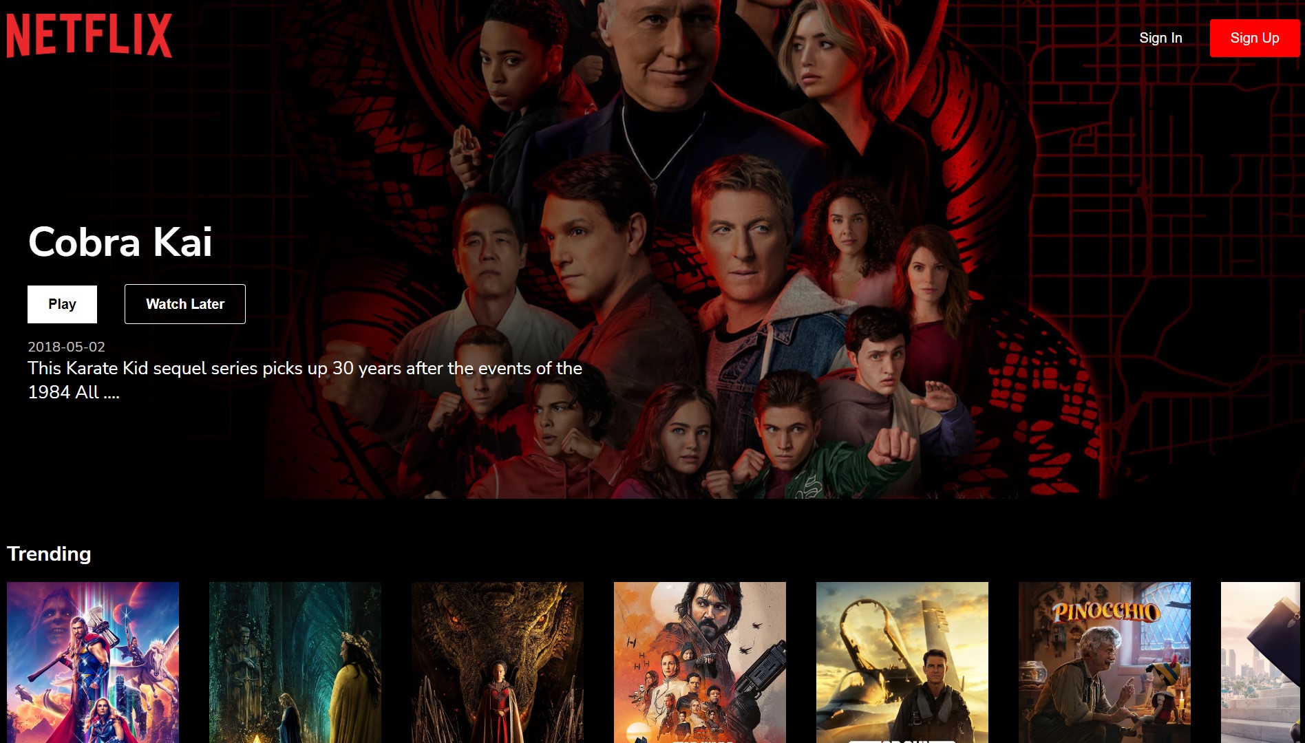 Netflix Clone